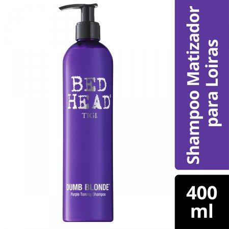 Shampoo Desamarelador Bed Head Dumb Blonde com 400ml