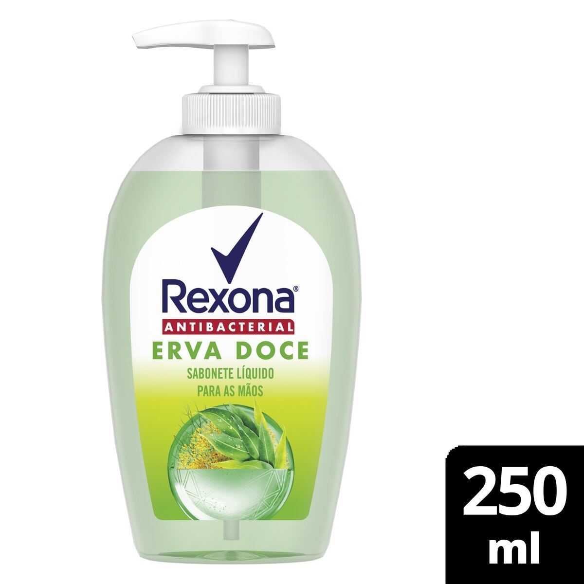 Sabonete Líquido para as Mãos Rexona Antibacterial Erva-Doce 250ml 250ml