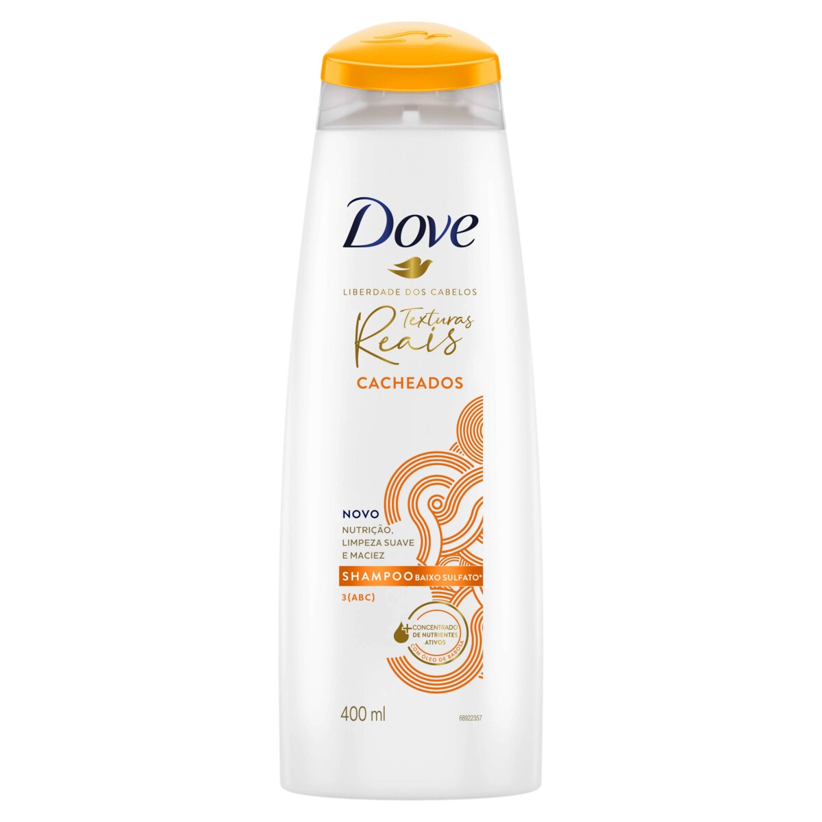 Shampoo Dove Texturas Reais Cacheados Óleo de Babosa 400ml 400ml