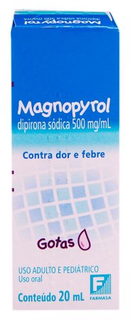 Magnopyrol 500mg Gotas com 20ml