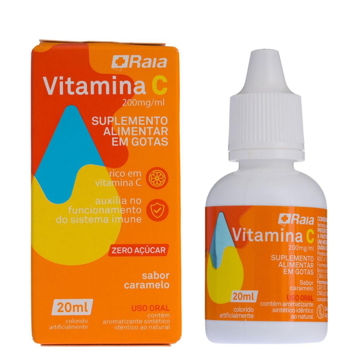 Vitamina C Raia Caramelo 20ml