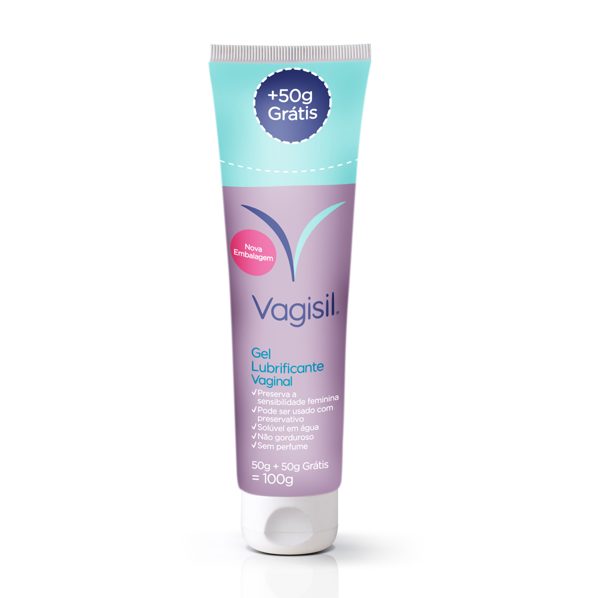 Gel Lubrificante Vaginal Vagisil com 100g | Droga Raia