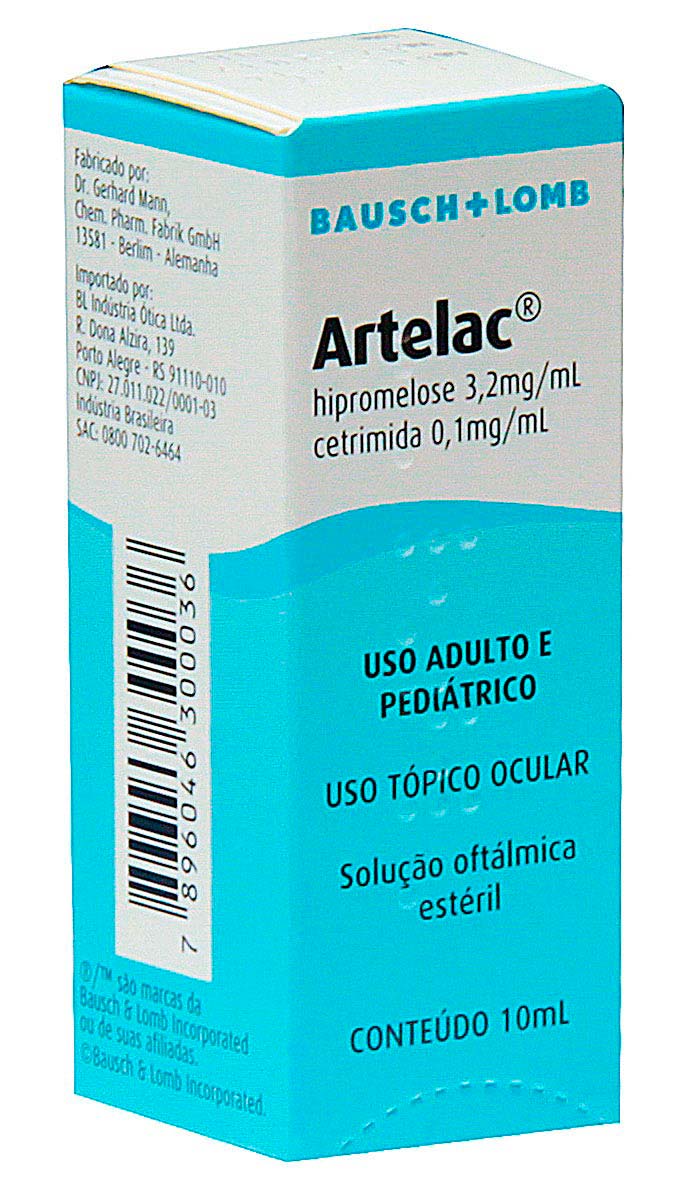 Colírio Artelac com 10ml