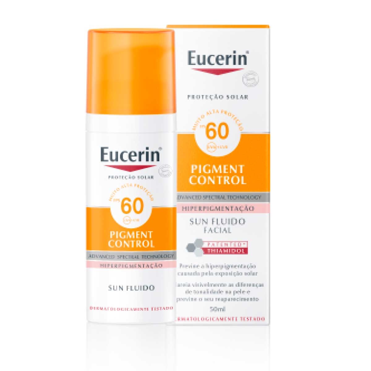 Protetor Solar Facial Eucerin Pigment Control FPS60 com 50ml
