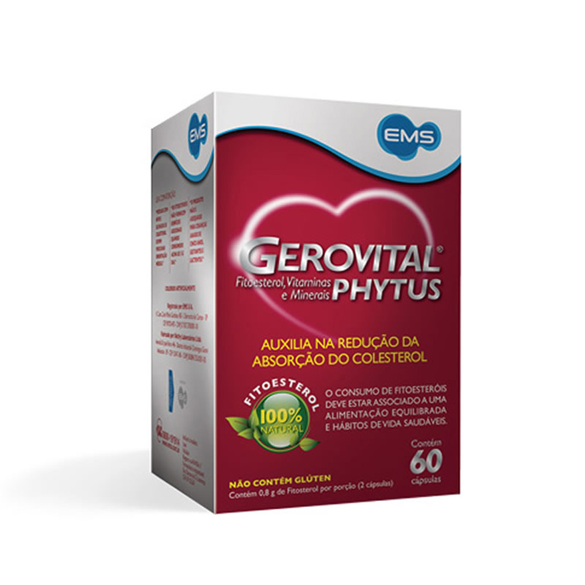 Gerovital Phytus com 60 cápsulas