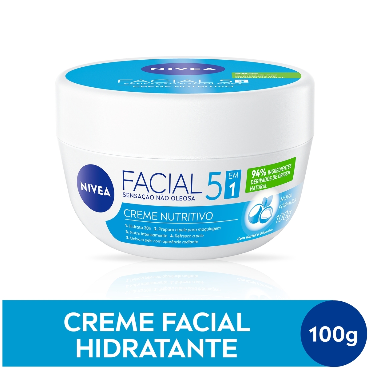 Creme Facial Nutritivo Nivea 100g Menor preço em Creme Facial Nutritivo Nivea 100g
