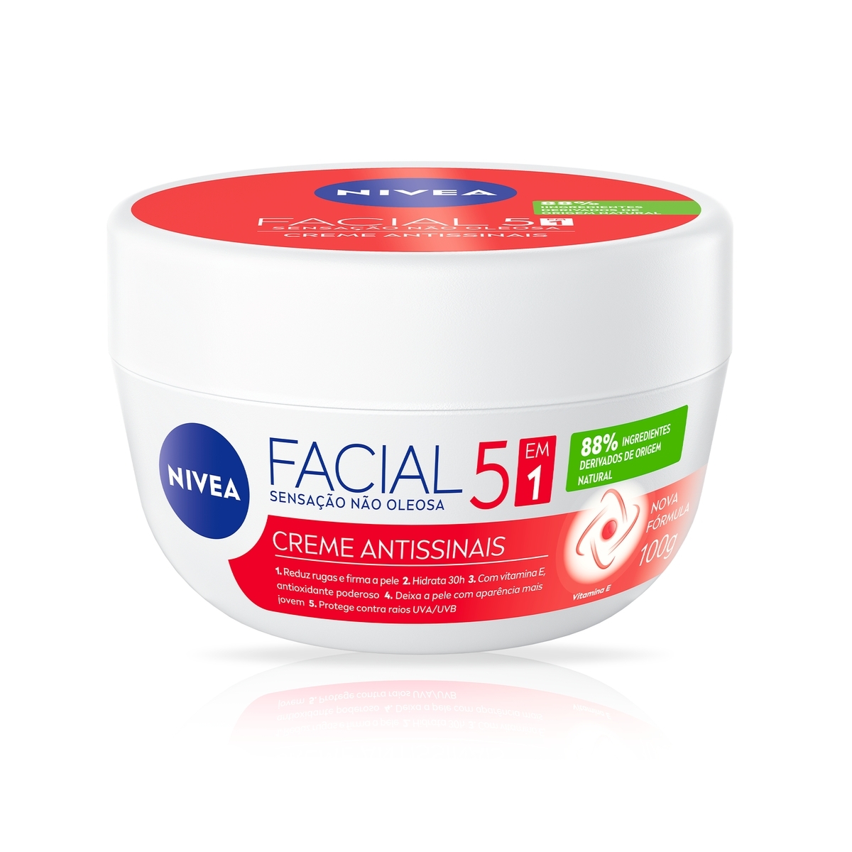 Hidratante Facial Nívea Antissinais Creme 100g Menor preço em Hidratante Facial Nívea Antissinais Creme 100g