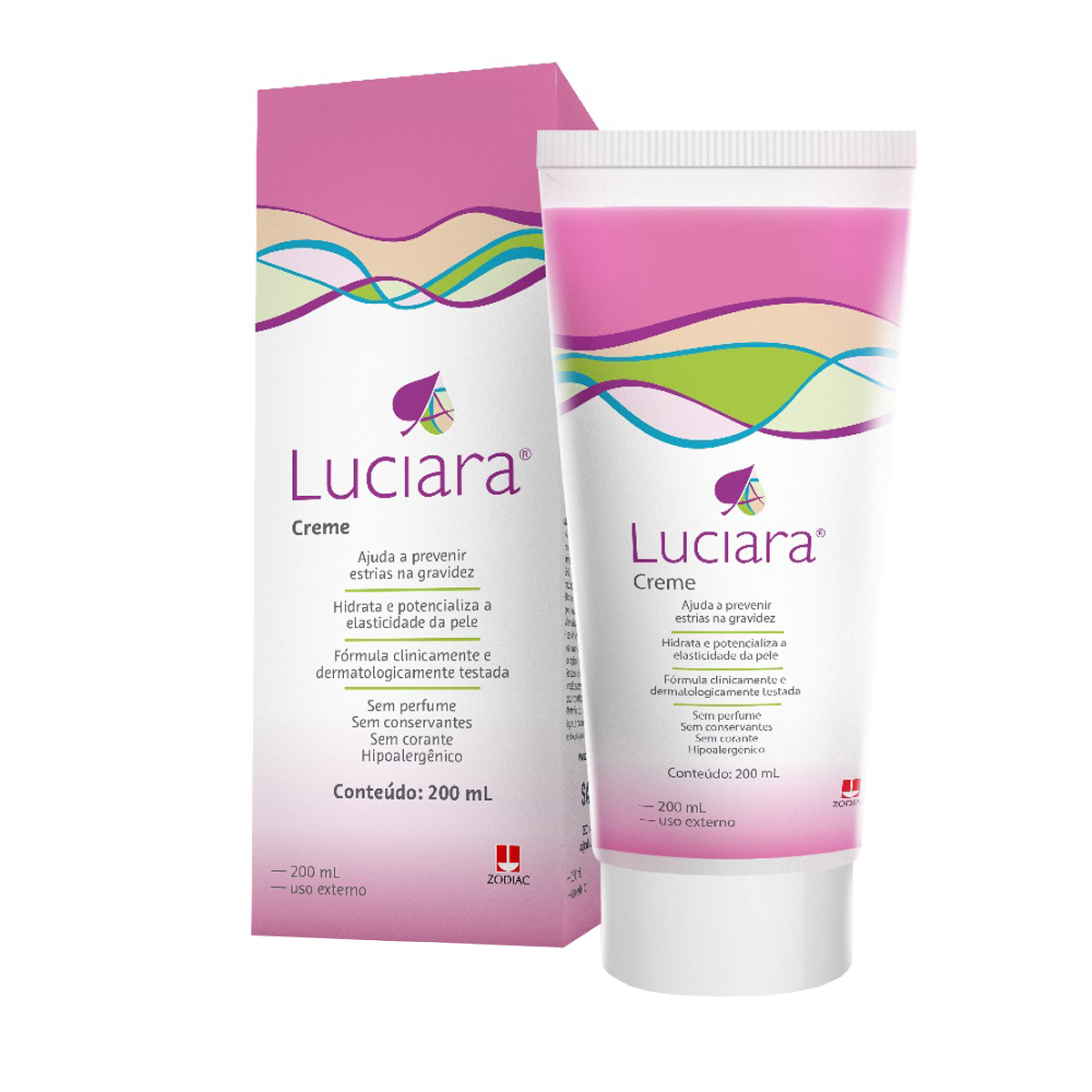 Creme Preventivo para Estrias Luciara Gestantes com 200ml Menor preço em Creme Preventivo para Estrias Luciara Gestantes com 200ml