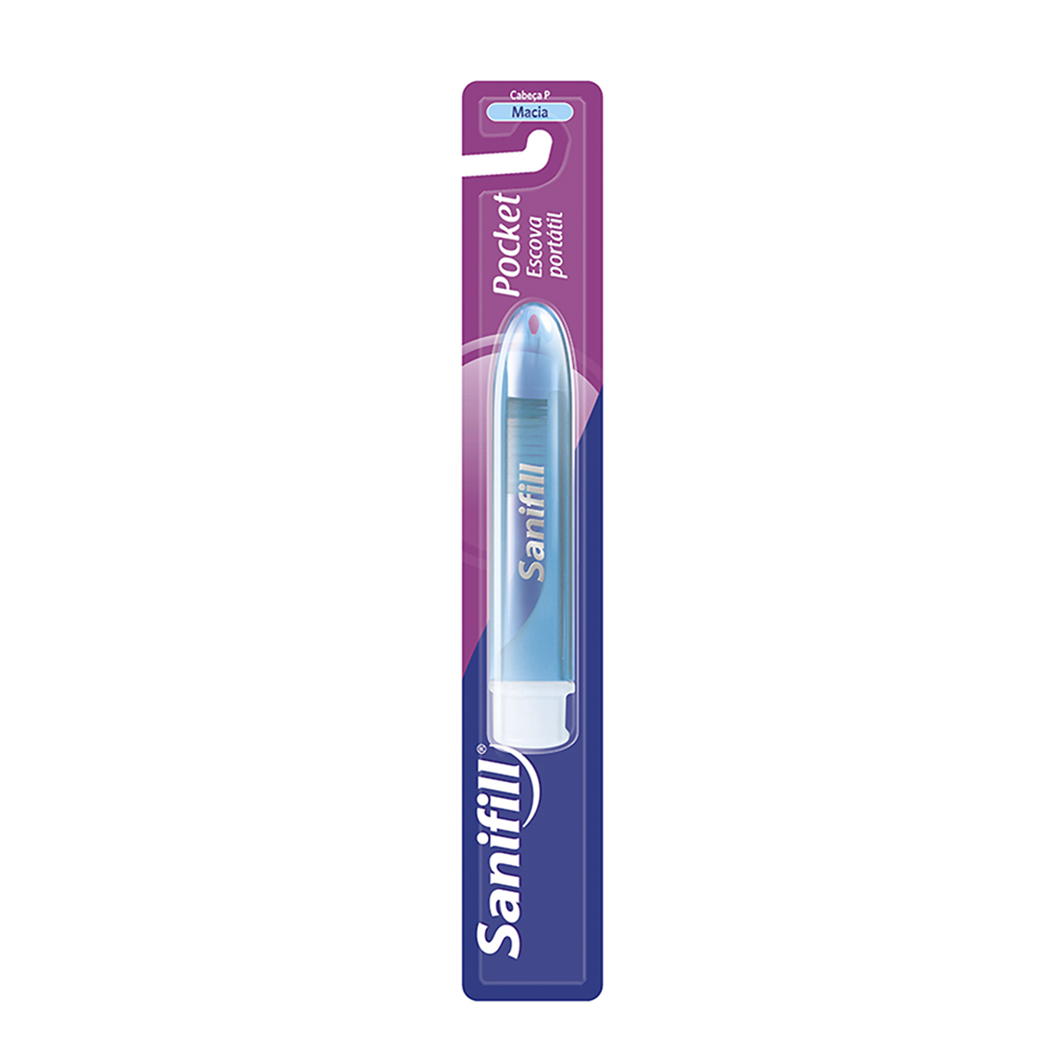 Escova Dental Portátil Sanifill Pocket 1 Unidade