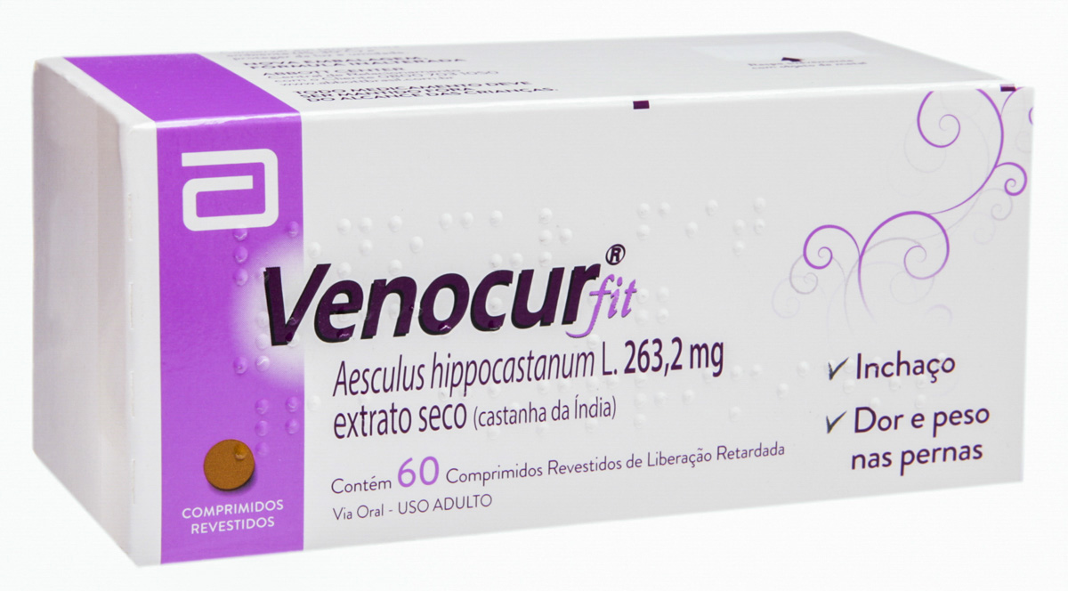 Venocur Fit Abbott 60 Comprimidos Revestidos