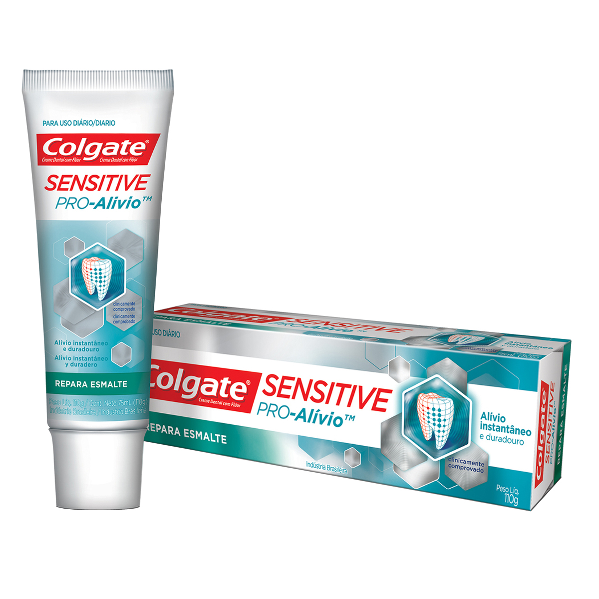 Creme Dental Colgate Sensitive Pro-Alívio Repara Esmalte 110g
