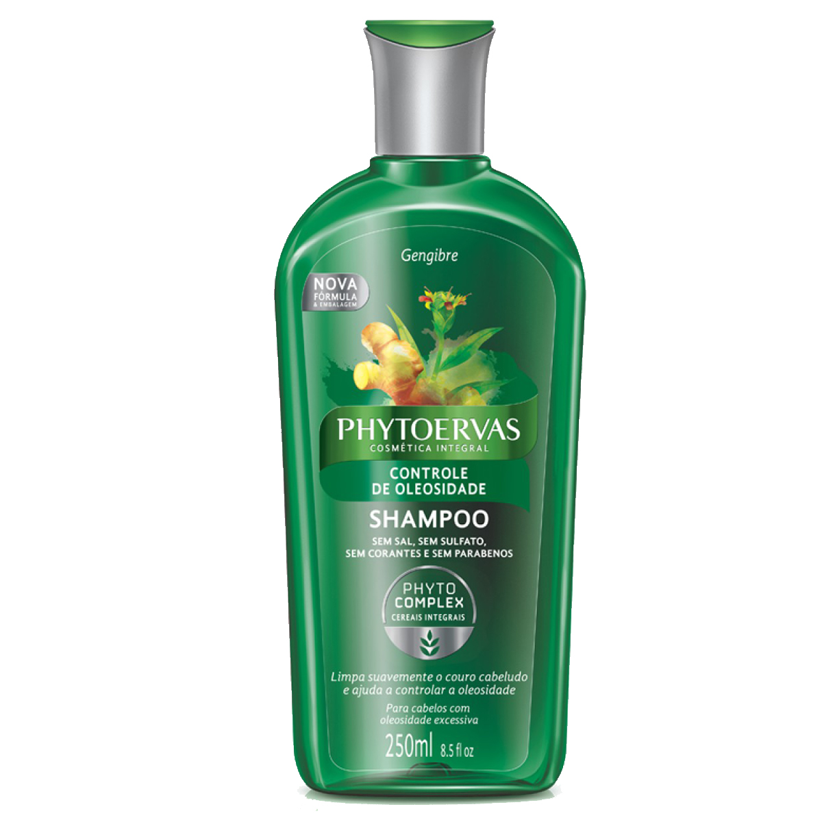 Shampoo Phytoervas Controle de Oleosidade Gengibre com 250ml Menor preço em Shampoo Phytoervas Controle de Oleosidade Gengibre com 250ml