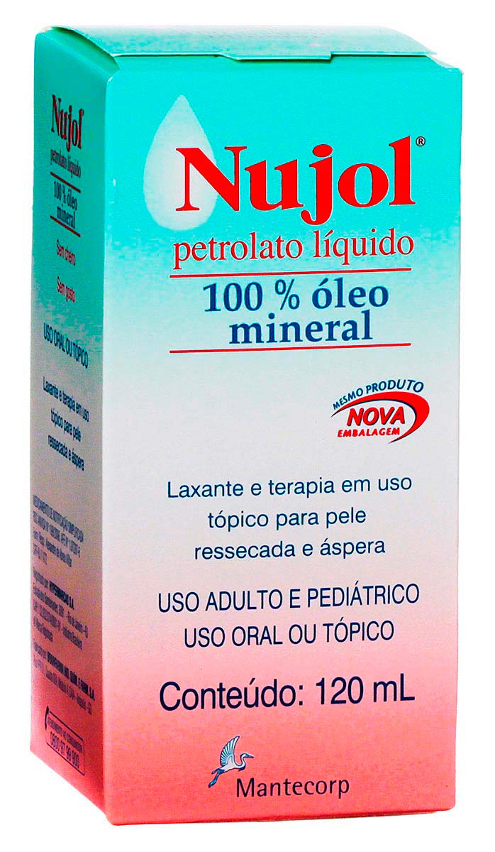 Nujol Oléo Mineral 120ml