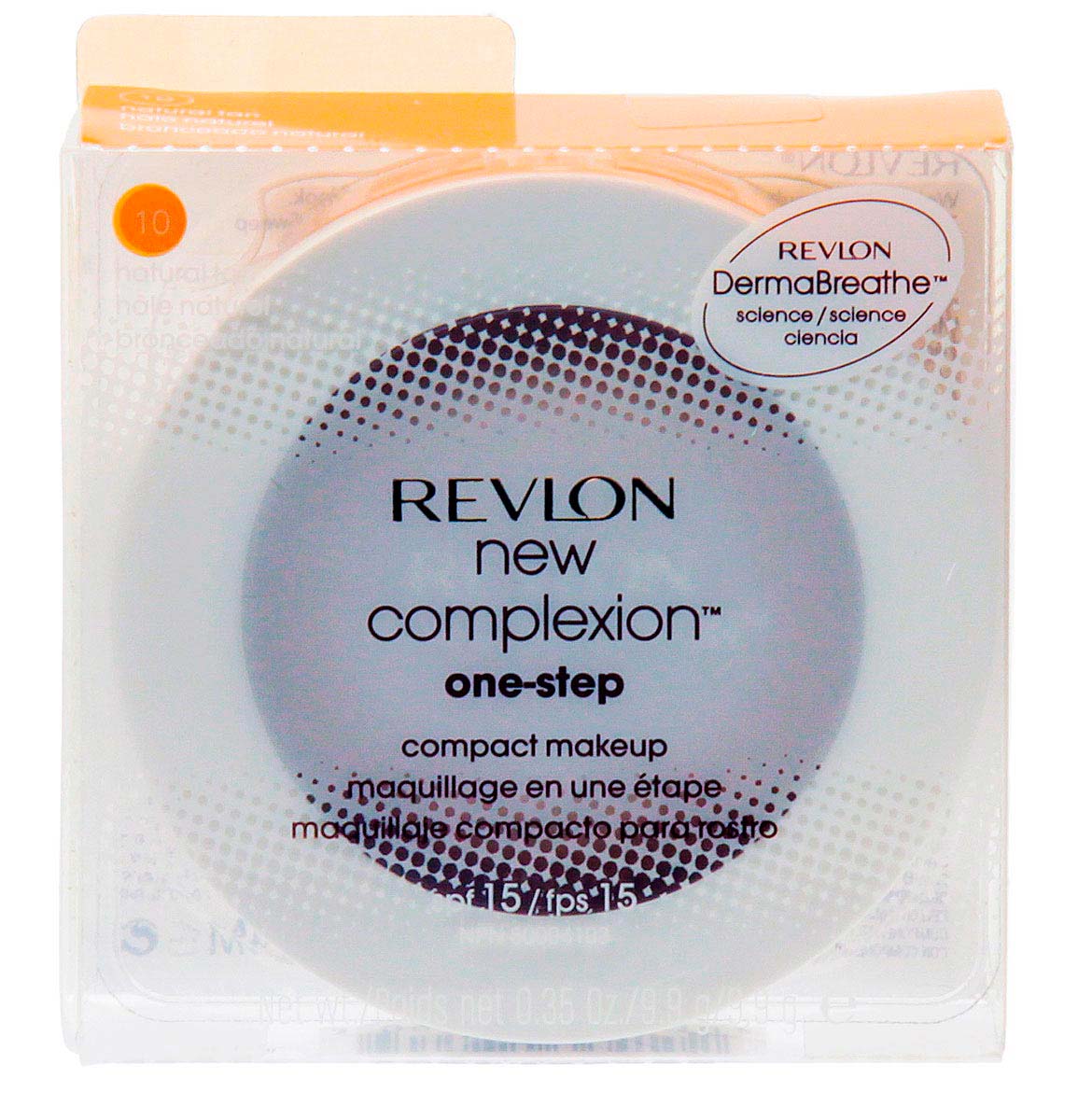 Pó Compacto Revlon New Complexion One-Step Natural Tan Nº 10 com 10g 10g