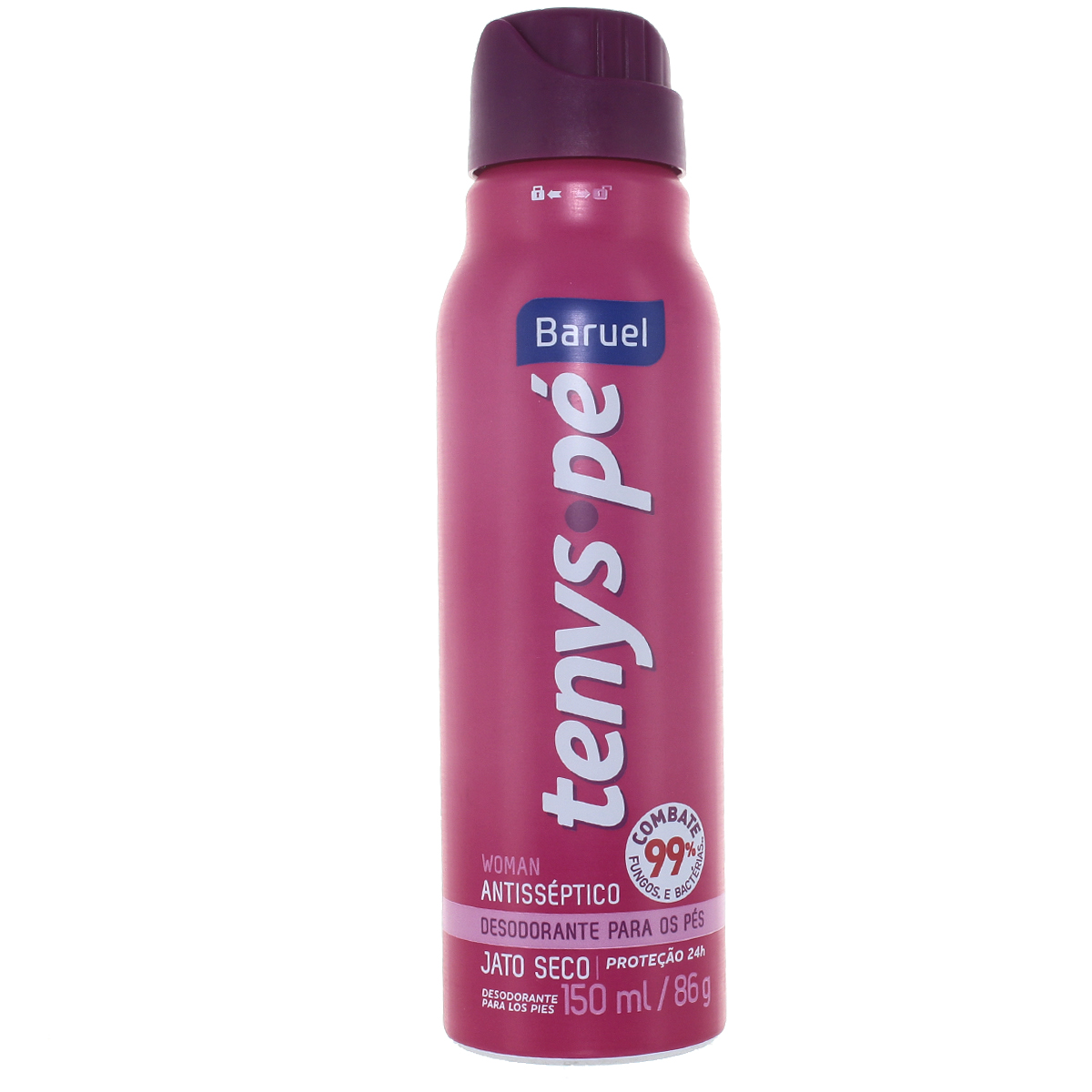 Desodorante para os pés Tenys Pé Feminino Jato Seco com 150ml Menor preço em Desodorante para os pés Tenys Pé Feminino Jato Seco com 150ml