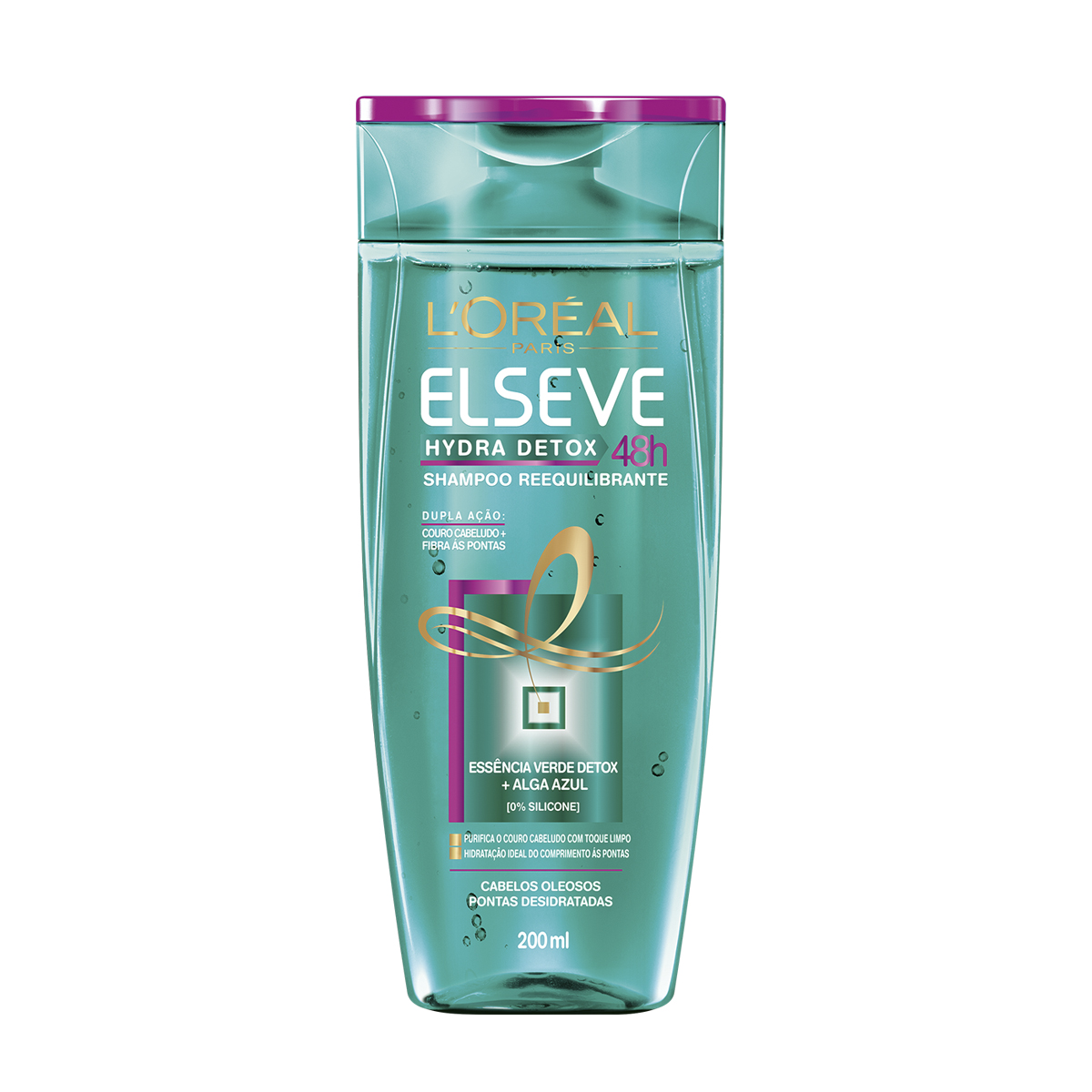 Shampoo Hydra Detox 48h Elseve 200ml