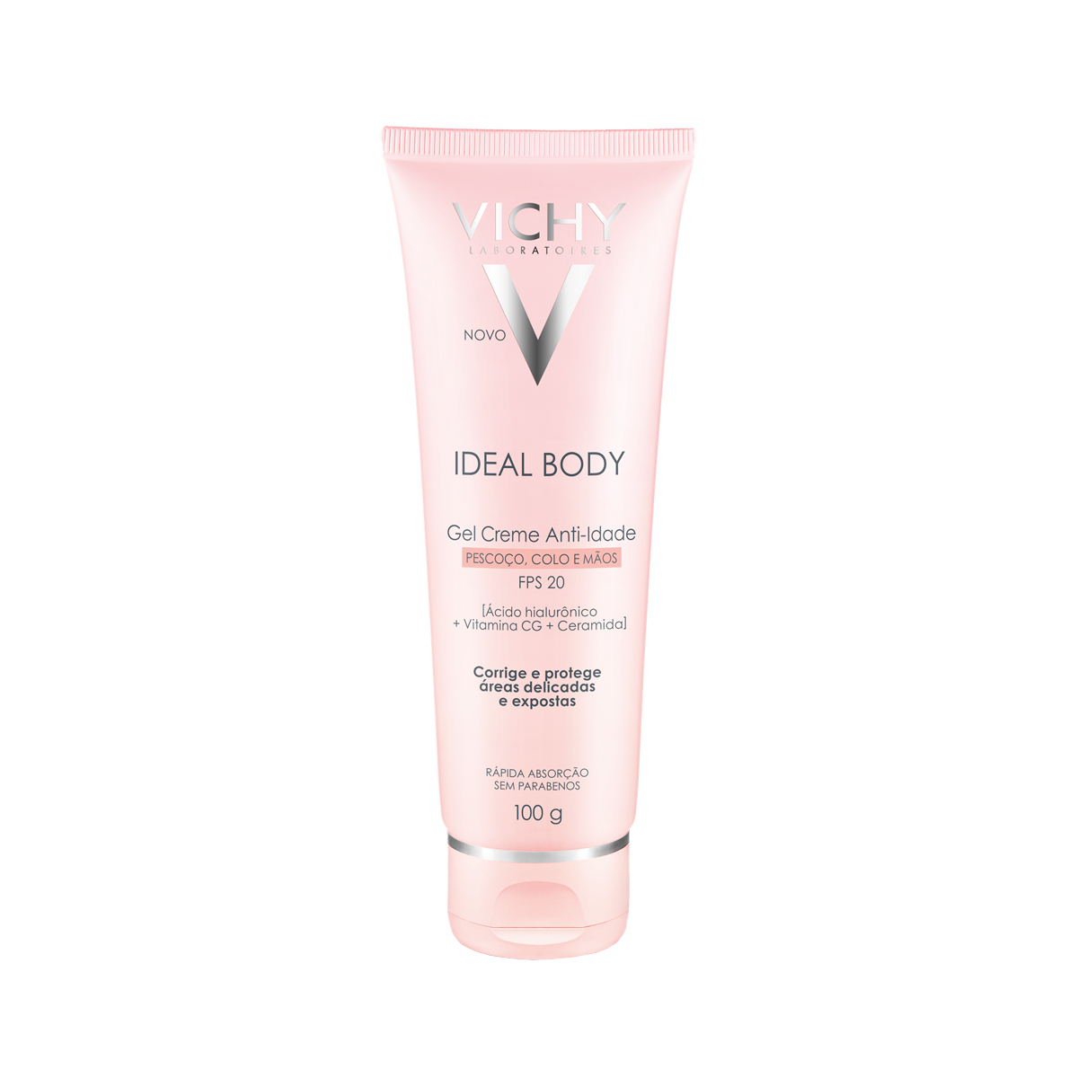 Gel Creme Anti-idade Vichy Ideal Body Pescoço, Colo e Mãos FPS 20 com 100g Menor preço em Gel Creme Anti-idade Vichy Ideal Body Pescoço, Colo e Mãos FPS 20 com 100g