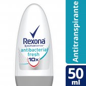 Rexona Antibacterial Fresh Desodorante Roll-On Feminino com 50ml