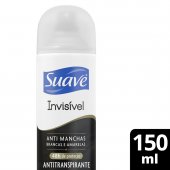 Desodorante Suave Invisible Feminino Aerosol Antitranspirante com 150ml