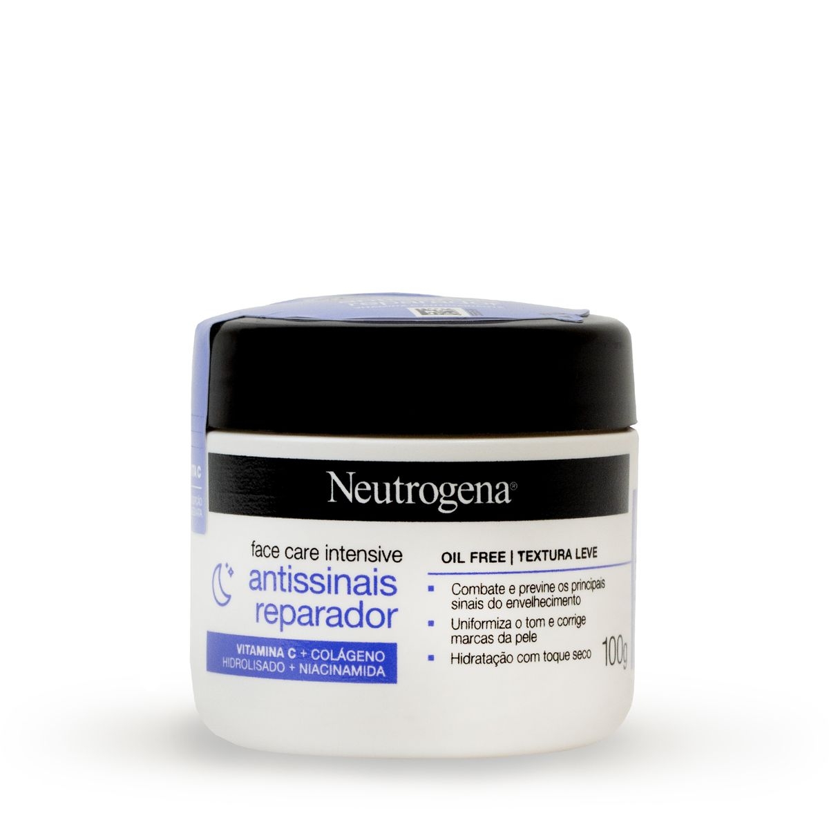 Creme Facial Neutrogena Face Care Intensive Antissinais Reparador com 100g 100g