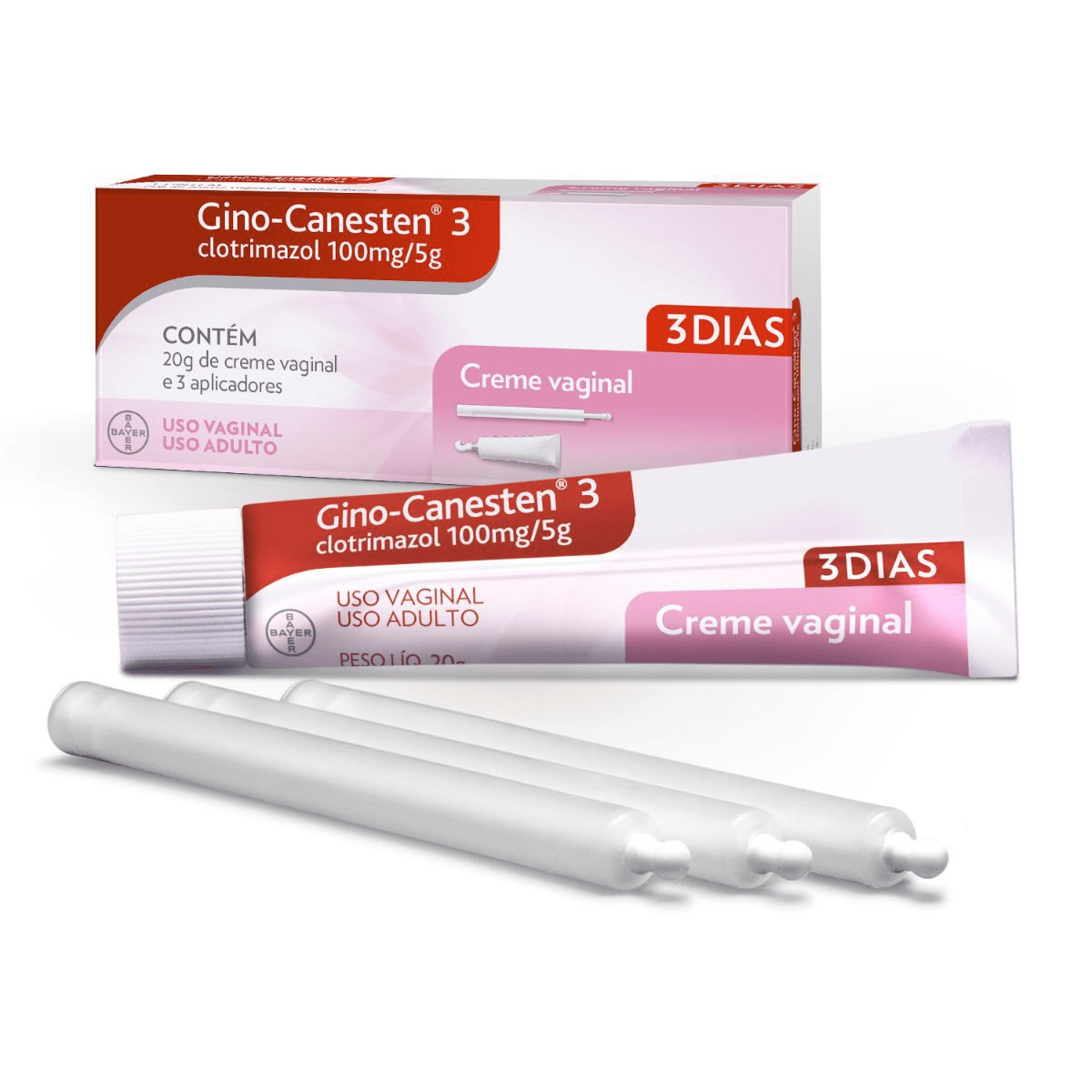 Gino-Canesten 3 Creme Vaginal: Preço e para que serve | Droga Raia
