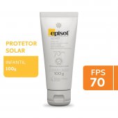 Protetor Solar Corporal Infantil Episol FPS70 com 100g