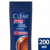 Shampoo Anticaspa Clear Men Queda Control com 200ml