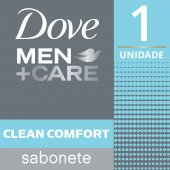 Sabonete em Barra Dove Men Care Clean Comfort com 90g