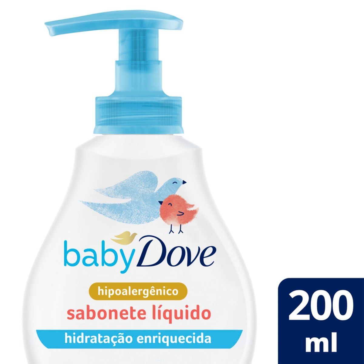 Sabonete Líquido Dove Baby Hidratação Enriquecida com 200ml Baby Dove 200ml