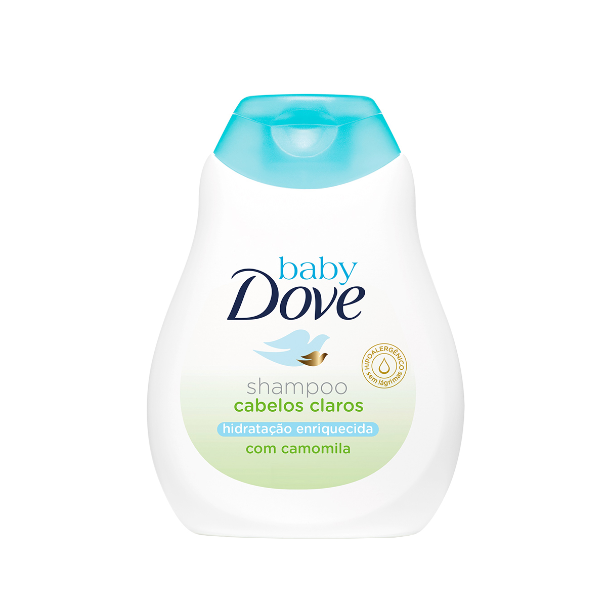 Shampoo Baby Dove Hidratação Enriquecida Cabelos Claros 200ml
