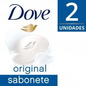 Kit Sabonete em Barra Dove Original com 2 unidades