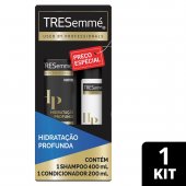 Kit Tresemmé Hidratação Profunda Shampoo com 400ml + Condicionador com 200ml
