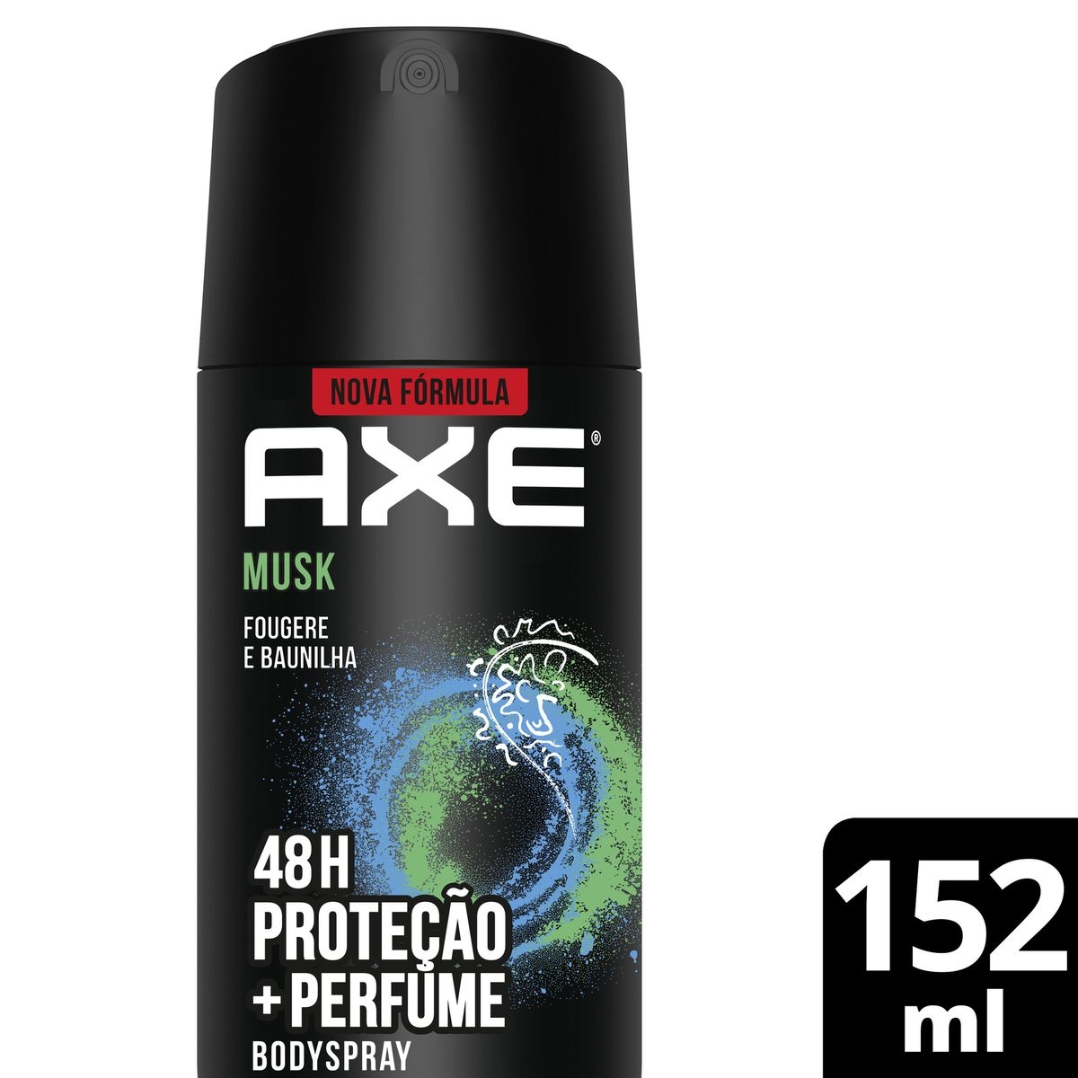 Desodorante Axe Musk Aerossol Antitranspirante 48H com 152ml