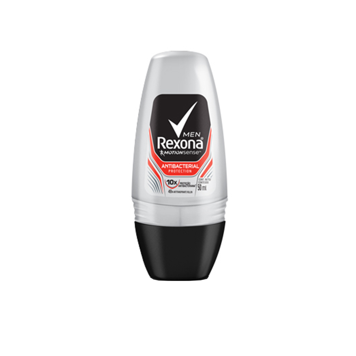 Rexona Men Antibacterial Protection Desodorante Roll-On Masculino com 50ml Menor preço em Rexona Men Antibacterial Protection Desodorante Roll-On Masculino com 50ml