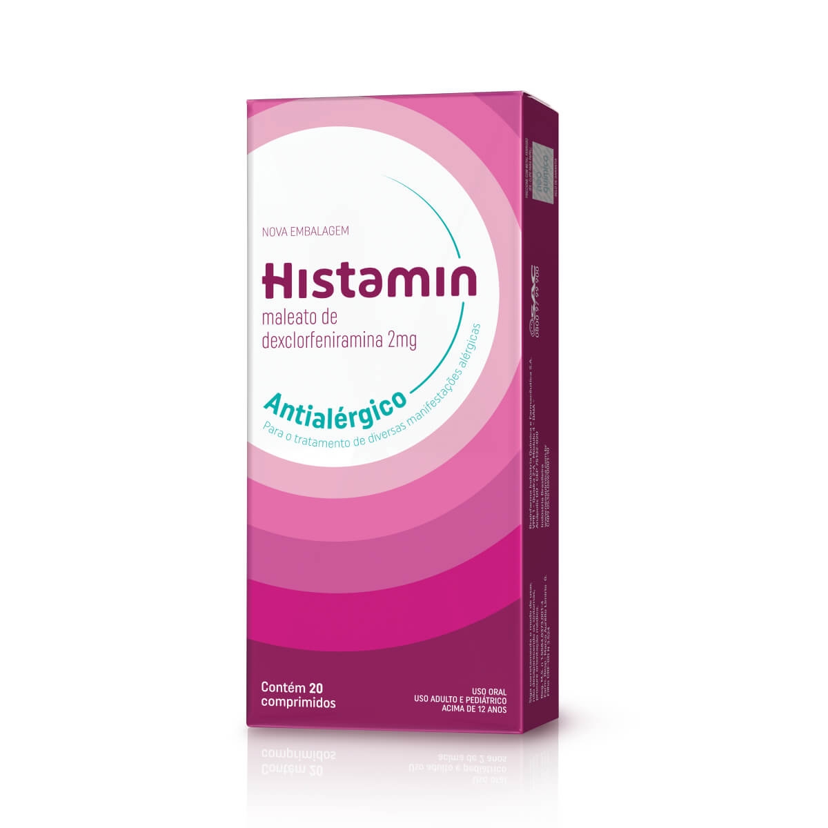 Histamin 2 mg Neo Química 20