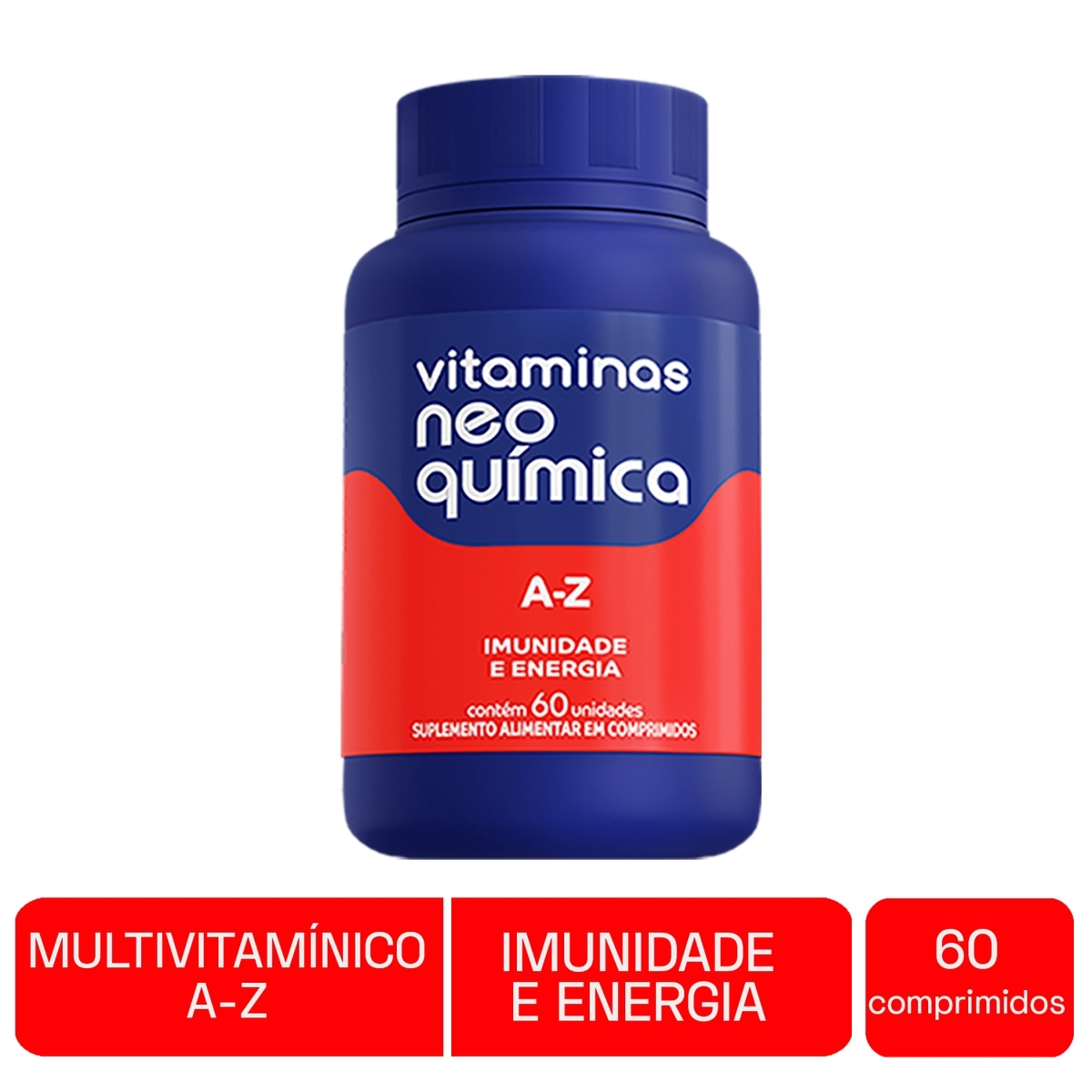 Vitamina Neo Química A a Z 60 comprimidos