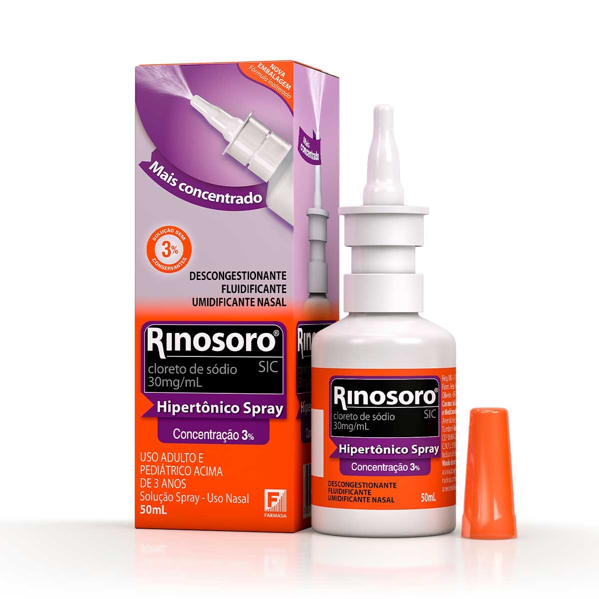 Rinosoro 30mg/ml Descongestionante Spray 50ml