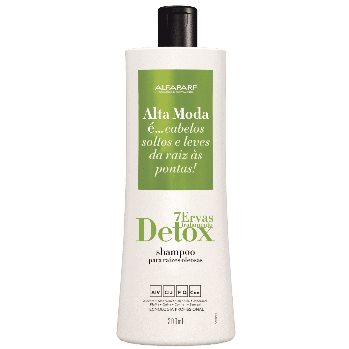 Shampoo Alfaparf Alta Moda Detox 7 Ervas 300ml