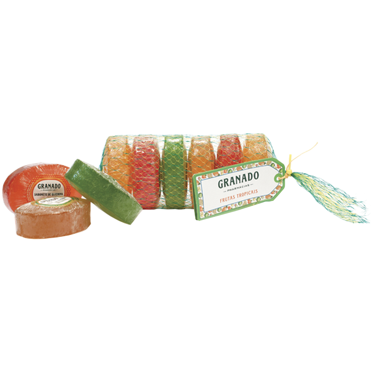 Kit Sabonete em Barra Granado Mix de Frutas Tropicais 6 Unidades