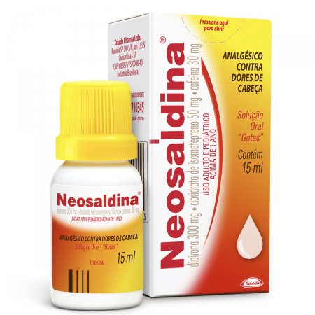 Neosaldina 300/50/30mg/ml Gotas com 15ml