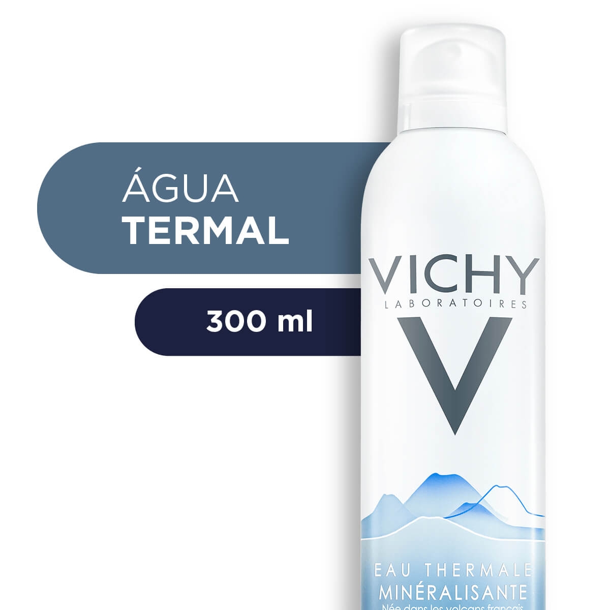 Água Termal Facial Vichy com 300ml Menor preço em Água Termal Facial Vichy com 300ml