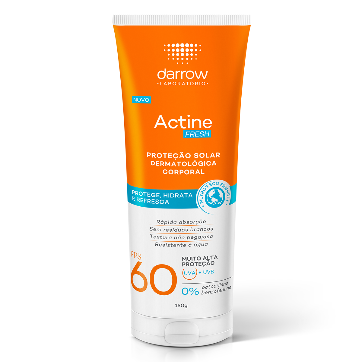 Protetor Solar Actine Fresh Corporal FPS 60 150g