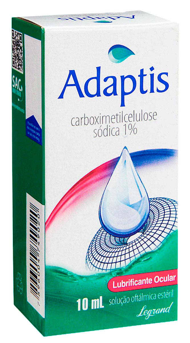 Adaptis 1% Legrand 10ml Solução Oftálmica