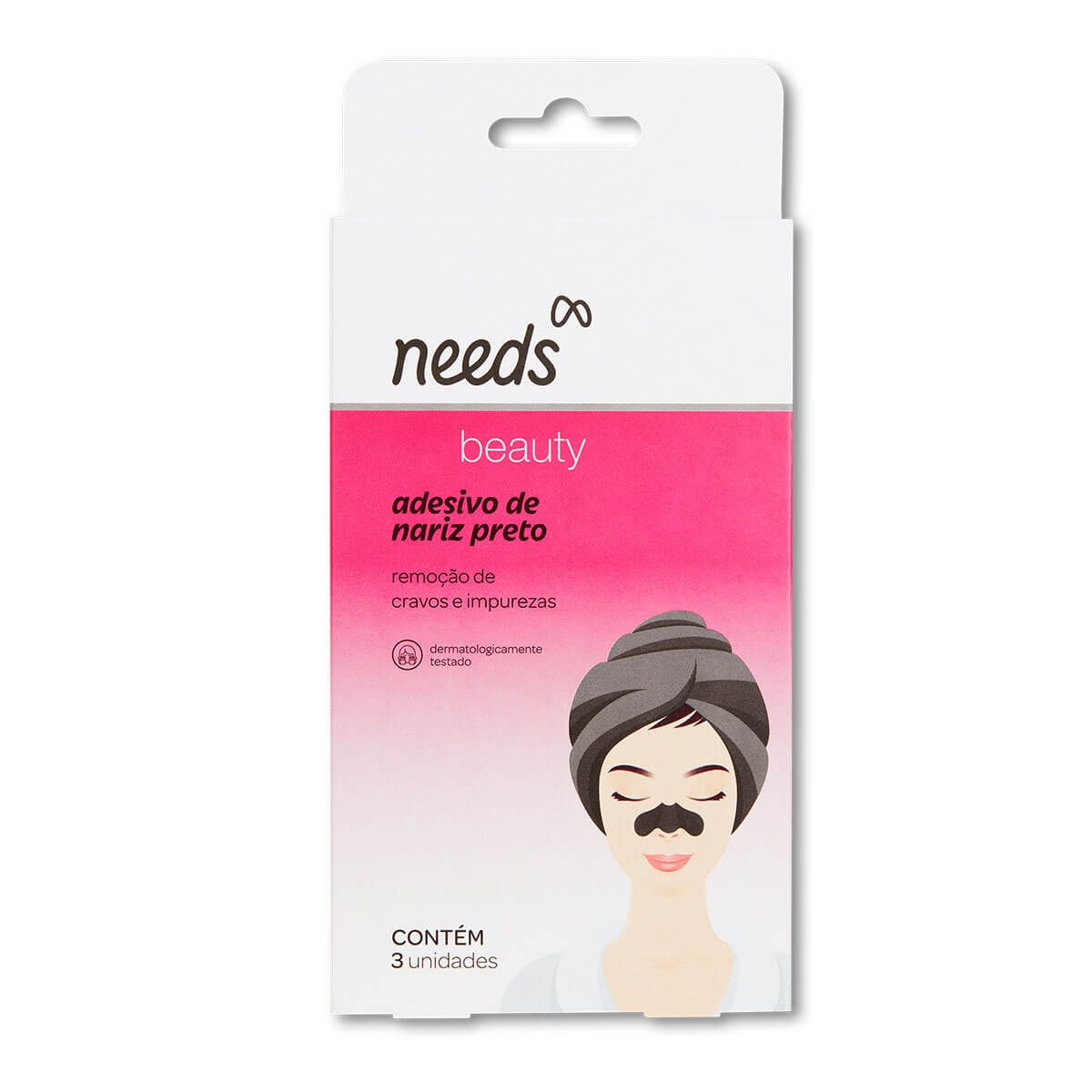 Adesivo para Remoção de Cravos do Nariz Needs Beauty com 3 unidades Menor preço em Adesivo para Remoção de Cravos do Nariz Needs Beauty com 3 unidades
