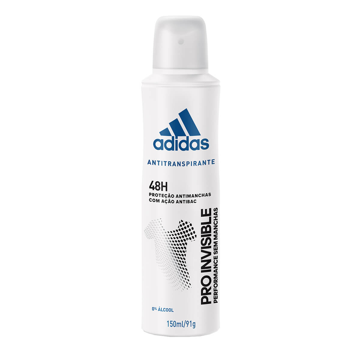 Desodorante Aerosol Antitranspirante Adidas Feminino Pro Invisible Performance Sem Manchas com 150ml Menor preço em Desodorante Aerosol Antitranspirante Adidas Feminino Pro Invisible Performance Sem Manchas com 150ml