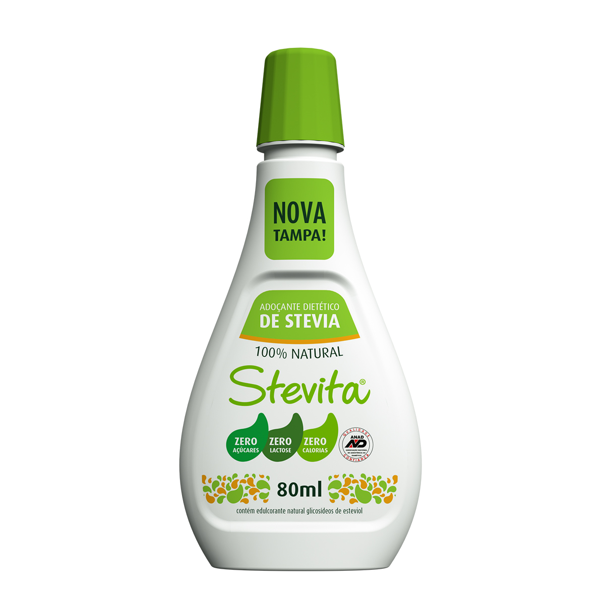 Adoçante Dietético Stevia Stevita com 80ml Menor preço em Adoçante Dietético Stevia Stevita com 80ml