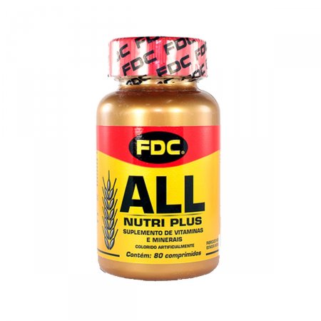All Nutri Plus FDC com 80 Comprimidos