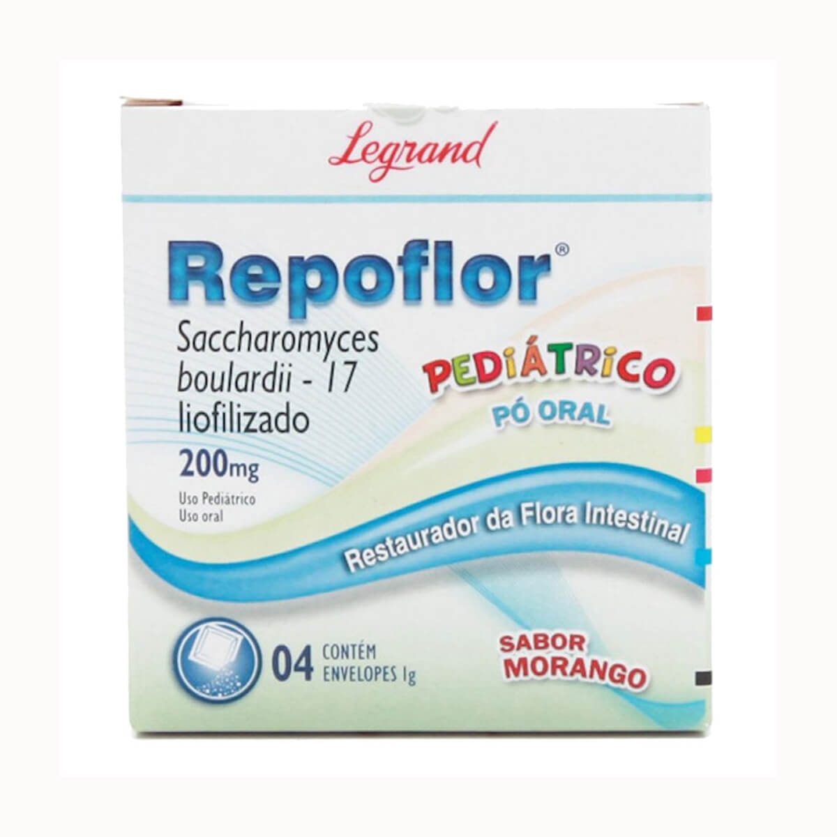Repoflor 200 mg Pediatrico Legrand 4 Envelopes