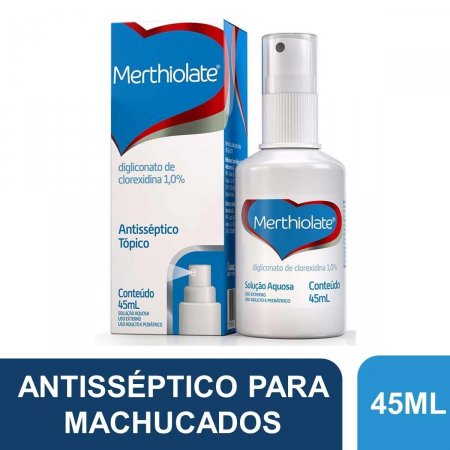 Antisséptico Tópico Merthiolate Spray com 45ml