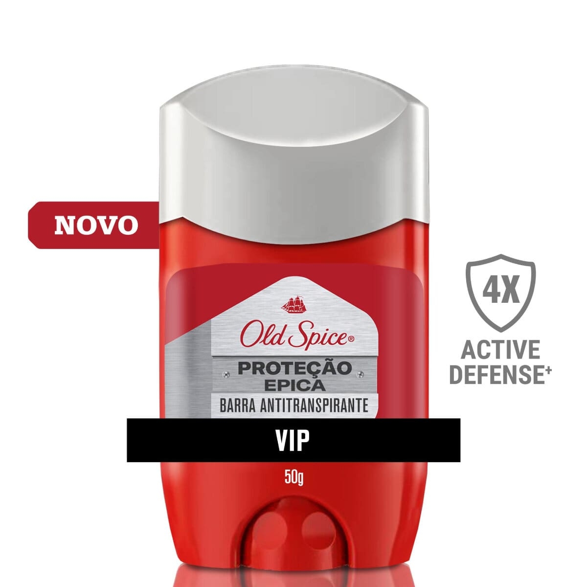 Desodorante Antitranspirante Old Spice Proteção Épica em Barra com 50g 50g